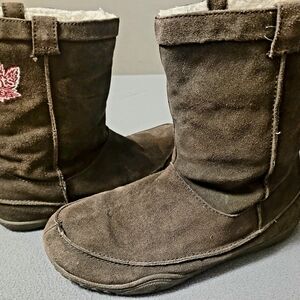Roots Brown Suede Boots